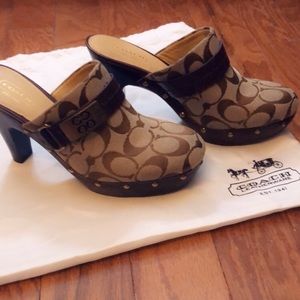 COACH clogs
